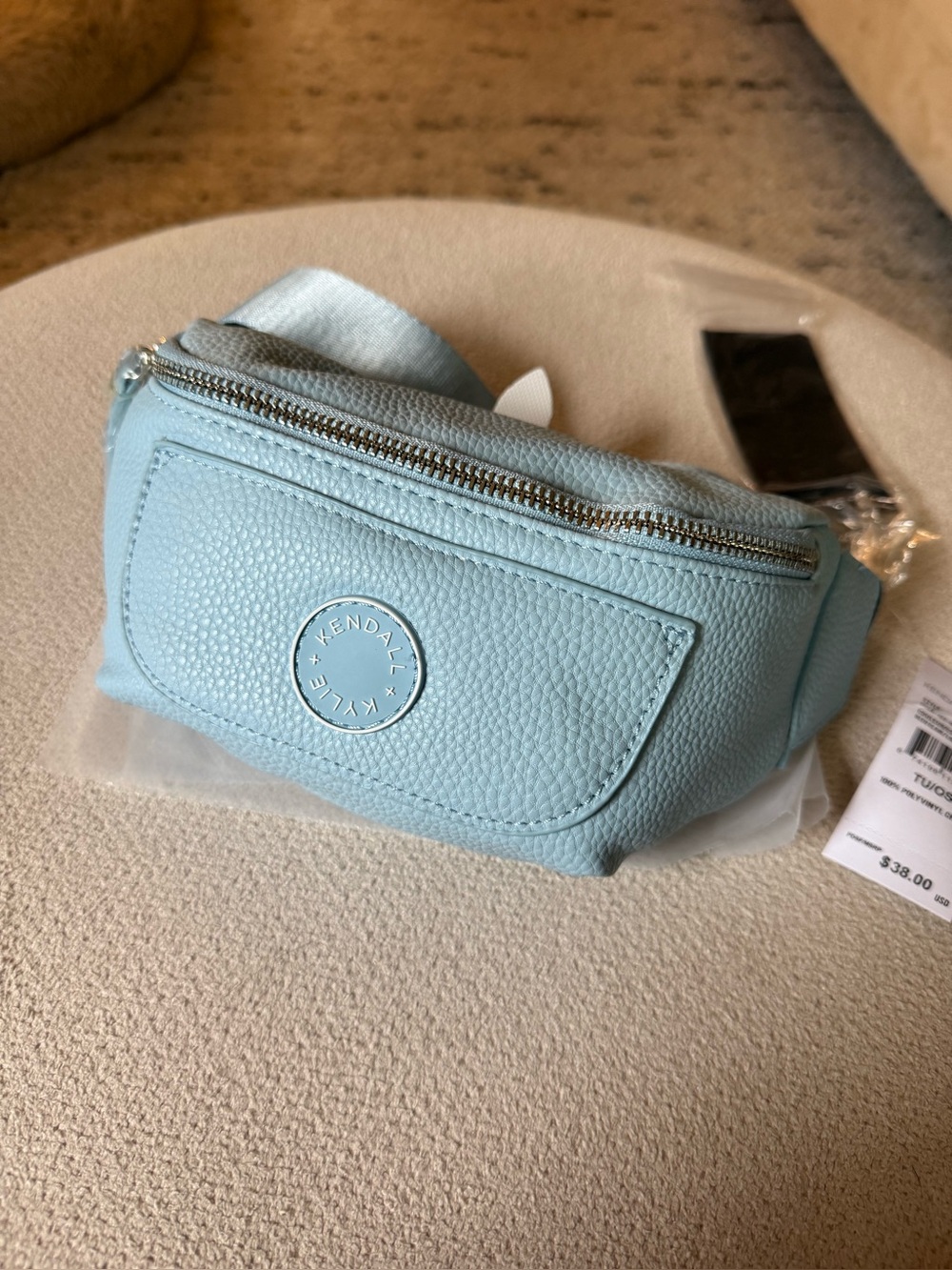 KENDALL + KYLIE Belt Bag / Fanny Pack blue NWT